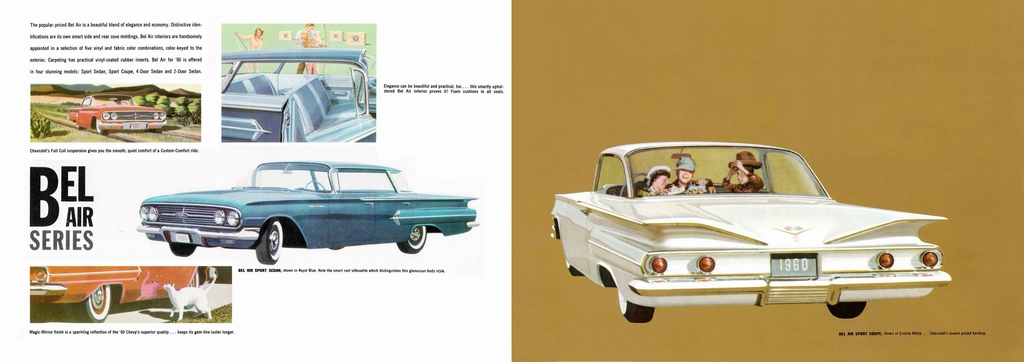 1960 Chevrolet Full-Line Prestige Brochure Page 12